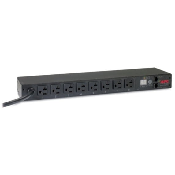 PDU en rack APC by Schneider Electric, avec compteur, 1U, 20 A, 120 V, (8) 5-20 AP7801B