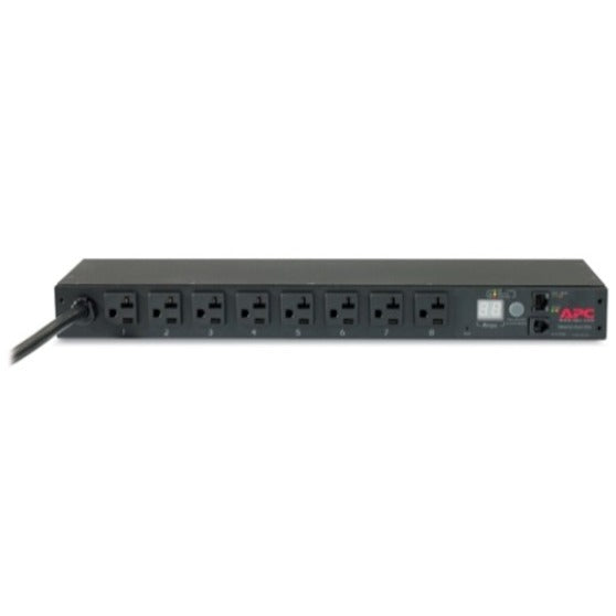PDU en rack APC by Schneider Electric, avec compteur, 1U, 20 A, 120 V, (8) 5-20 AP7801B