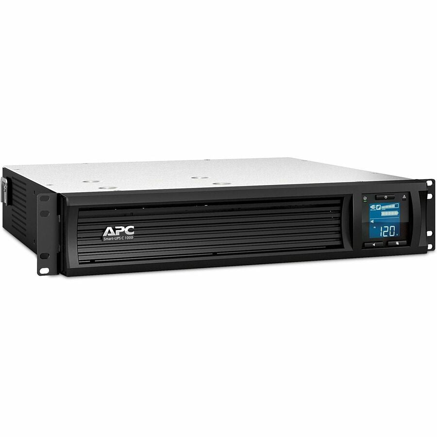 Onduleur APC by Schneider Electric Smart-UPS C 1000 VA LCD RM 2U 120 V avec SmartConnect SMC1000-2UC