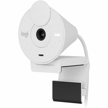 Webcam Logitech BRIO 305 - 2 mégapixels - 30 ips - Blanc cassé - USB Type C 960-001453
