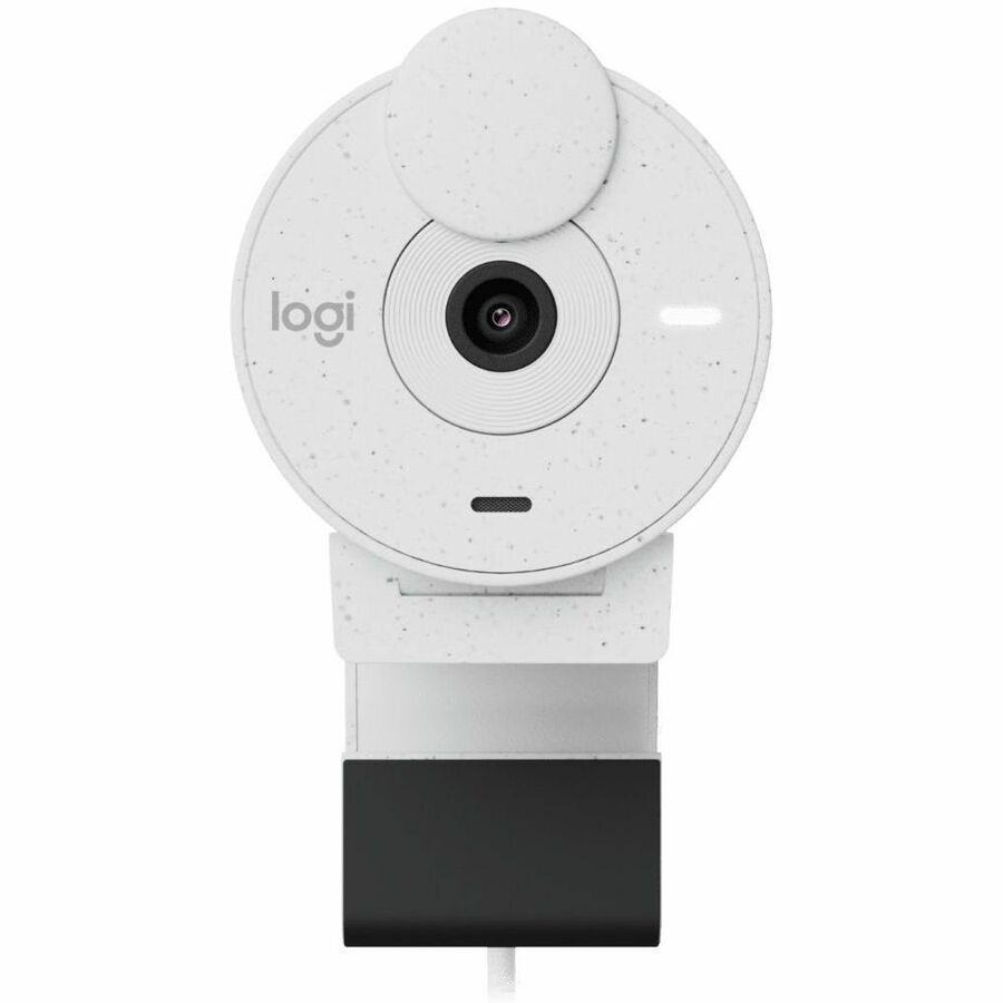 Webcam Logitech BRIO 305 - 2 mégapixels - 30 ips - Blanc cassé - USB Type C 960-001453