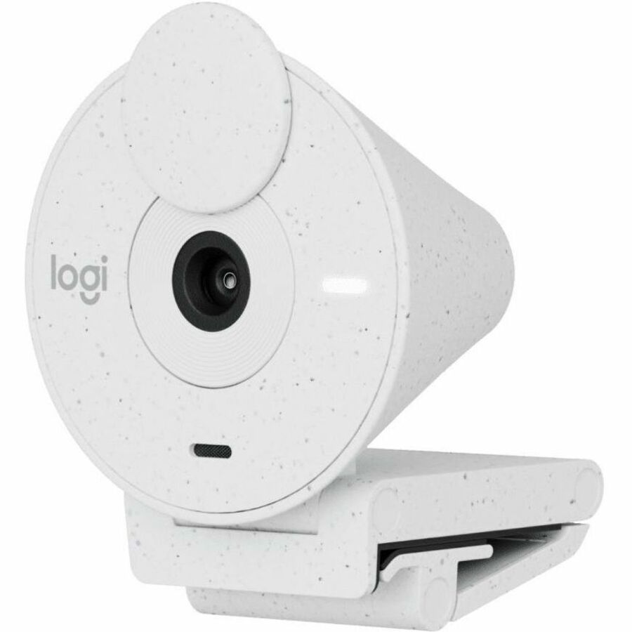 Webcam Logitech BRIO 305 - 2 mégapixels - 30 ips - Blanc cassé - USB Type C 960-001453