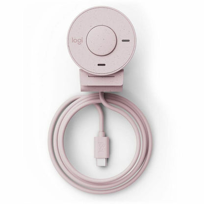 Webcam Logitech BRIO 305 - 2 mégapixels - 30 ips - Rose - USB Type C 960-001468