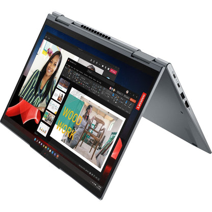 Ordinateur portable convertible 2 en 1 à écran tactile Lenovo ThinkPad X1 Yoga Gen 8 21HQ007SUS 14" - WUXGA - Intel Core i7 13e génération i7-1365U - Technologie vPro - Plateforme Intel Evo - 32 Go - SSD 1 To - Clavier anglais - Gris orage 21HQ007SUS