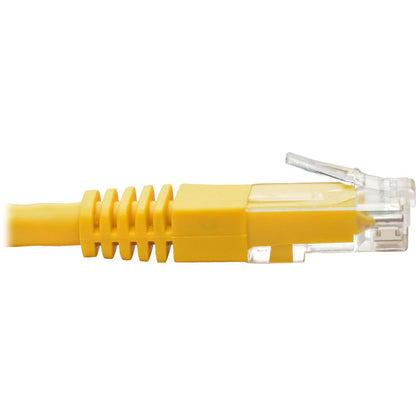 Câble de raccordement moulé Gigabit Cat6 Tripp Lite par Eaton (RJ45 M/M), jaune, 1,5 m N200-005-YW