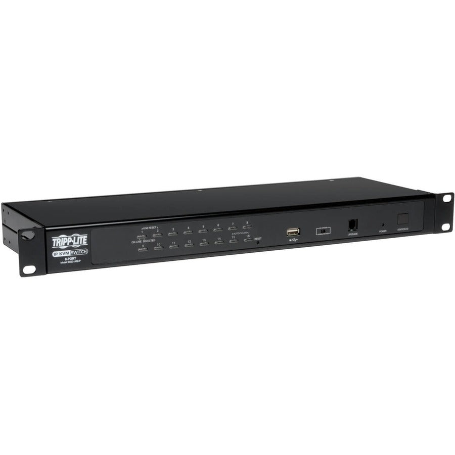 Commutateur KVM IP à montage en rack 1U 16 ports Tripp Lite par Eaton NetDirector B022-U16-IP