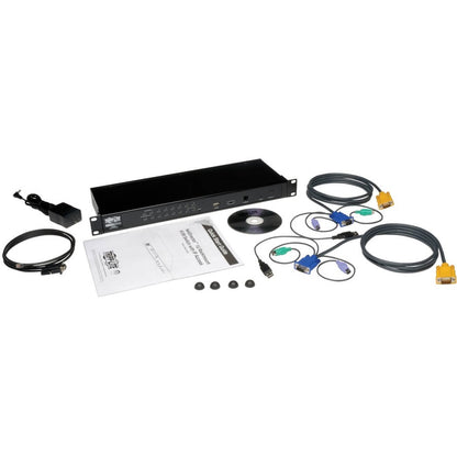 Commutateur KVM IP à montage en rack 1U 16 ports Tripp Lite par Eaton NetDirector B022-U16-IP