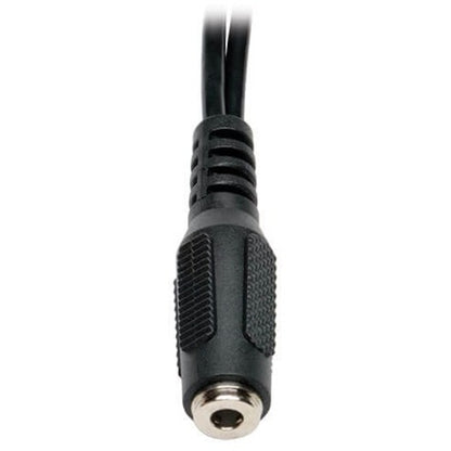 Tripp Lite 6in 4-Position Female to 3x2-Position Male Audio Headset Splitter Adapter 3.5mm 6" P318-06N-FMM