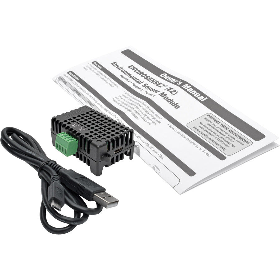 Module de capteur environnemental Tripp Lite par Eaton E2MTDO EnviroSense2 E2MTDO