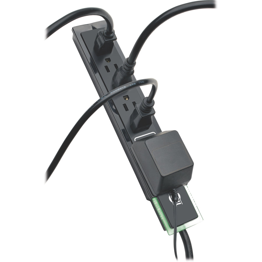 Parasurtenseur/protecteur de surtension à 6 prises Tripp Lite par Eaton Protect It! TLP606SSTELB