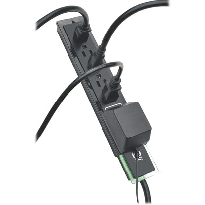 Parasurtenseur/protecteur de surtension à 6 prises Tripp Lite par Eaton Protect It! TLP606SSTELB