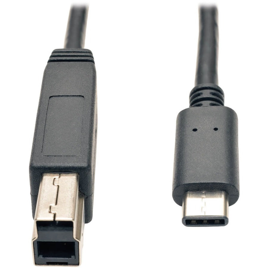 Câble USB 3.1 Gen 2 (10 Gbit/s) Tripp Lite par Eaton, USB Type-C (USB-C) vers USB 3.0 Type-B (M/M), 3 pi U422-003-G2