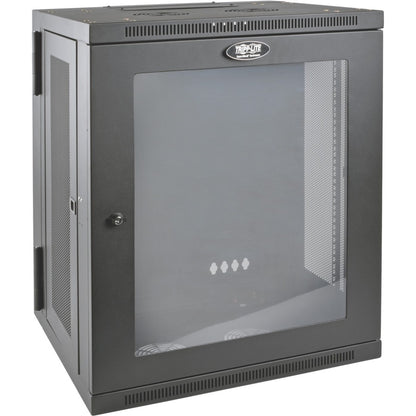 Armoire de montage en rack 15U à profil bas et profondeur de commutateur SmartRack de Tripp Lite par Eaton SRW15USG SRW15USG