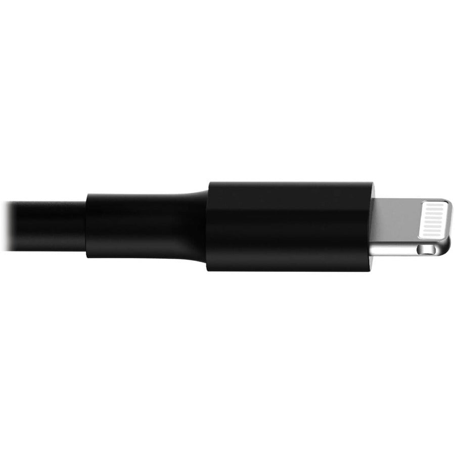 Câble de charge USB/synchronisation Lightning 10 pouces Tripp Lite pour Apple iPhone/iPad Noir 10 pouces Lot de 10 10 pièces M100-10N-BK-10