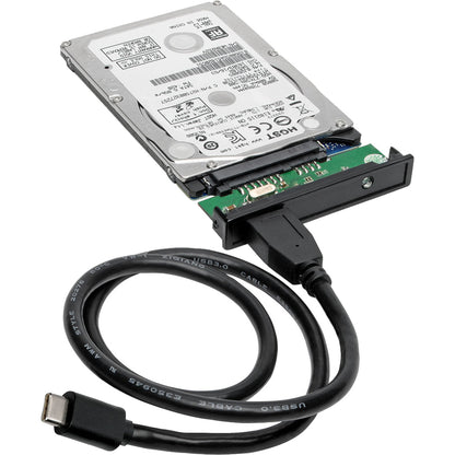 Boîtier de disque dur Tripp Lite by Eaton U457-025-CG2 - Interface hôte USB 3.1 - Prise en charge UASP externe - Noir U457-025-CG2