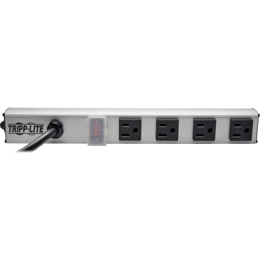 Multiprise Tripp Lite par Eaton de 12 po avec 4 prises et cordon de 6 pi PS120406