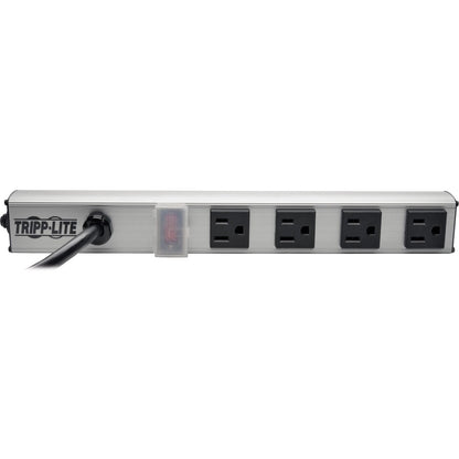 Multiprise Tripp Lite par Eaton de 12 po avec 4 prises et cordon de 6 pi PS120406