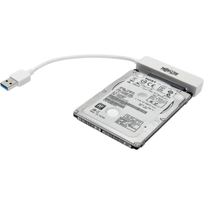 Tripp Lite by Eaton U338-06N-SATA-W Câble adaptateur USB 3.0 SuperSpeed ​​vers SATA III Blanc U338-06N-SATA-W