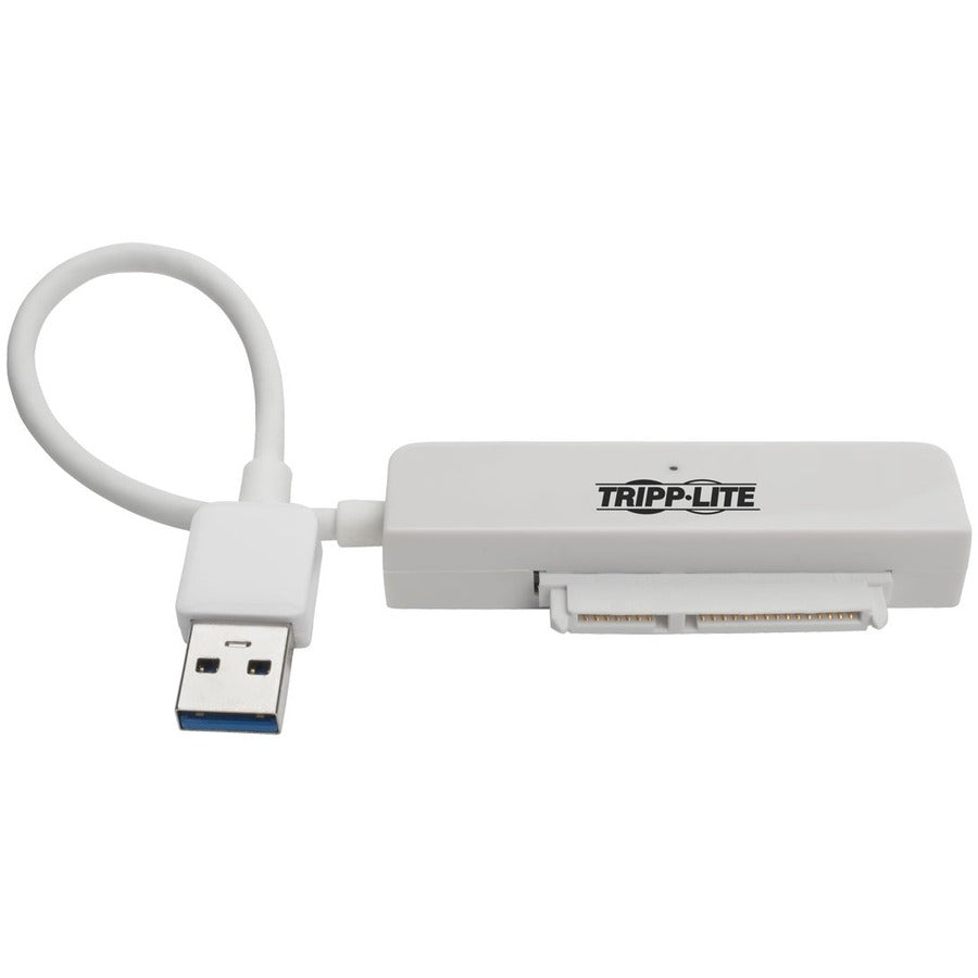 Tripp Lite by Eaton U338-06N-SATA-W Câble adaptateur USB 3.0 SuperSpeed ​​vers SATA III Blanc U338-06N-SATA-W