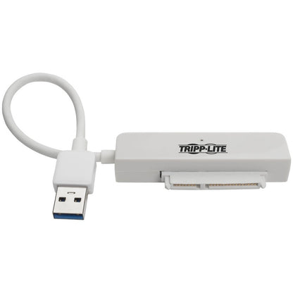 Tripp Lite by Eaton U338-06N-SATA-W Câble adaptateur USB 3.0 SuperSpeed ​​vers SATA III Blanc U338-06N-SATA-W