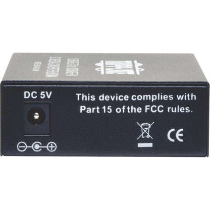 Convertisseur de média multimode 10/100 SC Tripp Lite par Eaton, 550 M, 850 nm N784-001-SC-MM