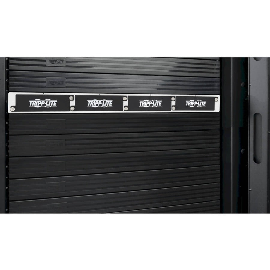 Tripp Lite by Eaton High-Density Copper/Fiber Enclosure Mini Panel, 1U, 4-Cassette Capacity N484-01U-MINI