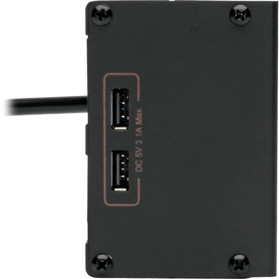Multiprise avec parasurtenseur Tripp Lite Isobar 6 prises, 2 ports de chargement USB, cordon de 10 pieds - 6 x NEMA 5-15R, 2 x USB - 1440 VA - 3840 J - Entrée 120 V CA IBAR6ULTRAUSBB
