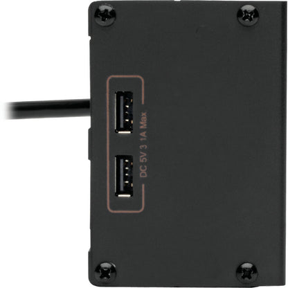 Multiprise avec parasurtenseur Tripp Lite Isobar 6 prises, 2 ports de chargement USB, cordon de 10 pieds - 6 x NEMA 5-15R, 2 x USB - 1440 VA - 3840 J - Entrée 120 V CA IBAR6ULTRAUSBB