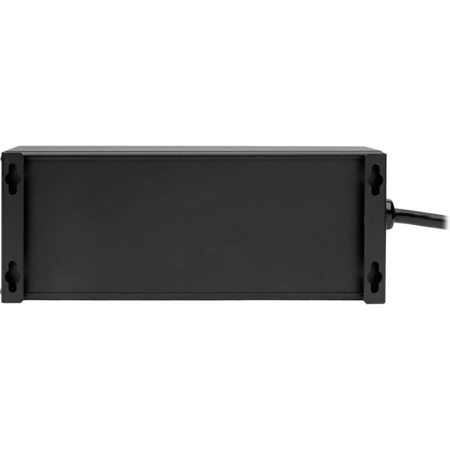 Multiprise avec parasurtenseur Tripp Lite Isobar 6 prises, 2 ports de chargement USB, cordon de 10 pieds - 6 x NEMA 5-15R, 2 x USB - 1440 VA - 3840 J - Entrée 120 V CA IBAR6ULTRAUSBB