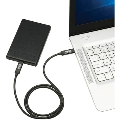 Câble Thunderbolt 3 Tripp Lite par Eaton, M/M, 1 m, noir MTB3-01M-5A-AB