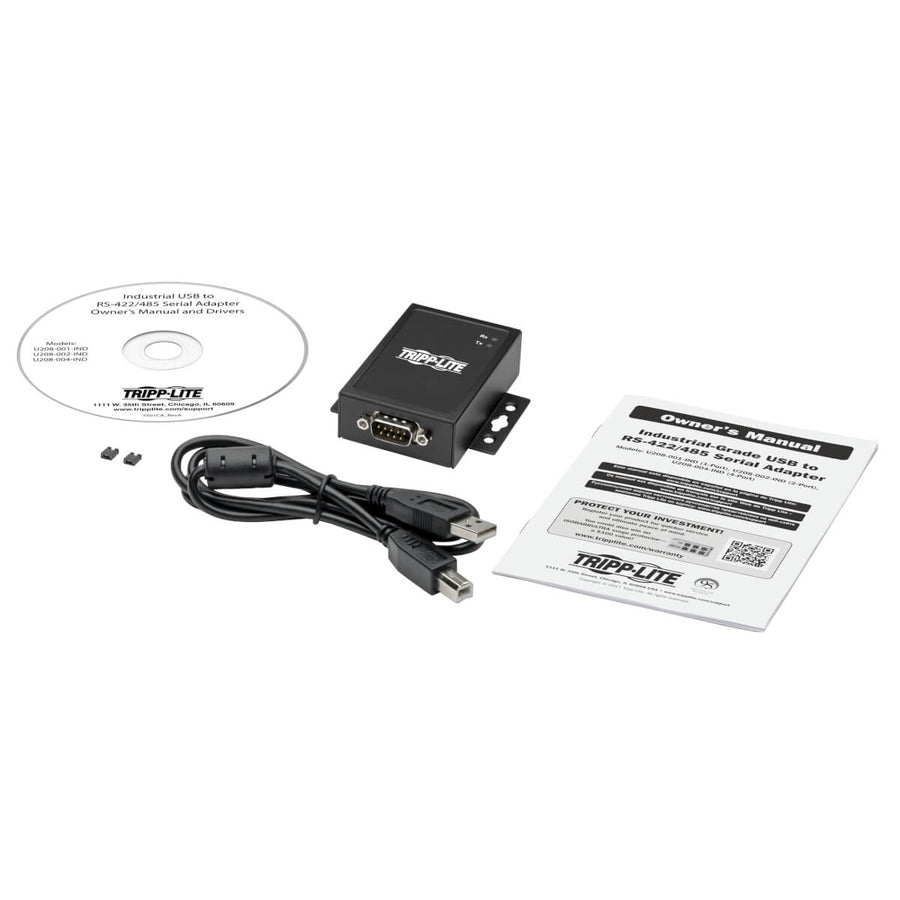 Tripp Lite by Eaton U208-001-IND RS422/485 USB to Serial FTDI Adapter U208-001-IND