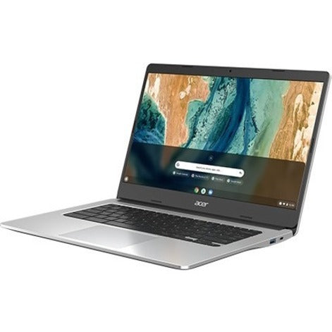 Acer Chromebook 314 CB314-2HT CB314-2HT-K4YL Chromebook tactile 14" - Full HD - Octa-core (ARM Cortex A73 + Cortex A53) - 8 Go - Mémoire flash 128 Go - Clavier anglais (US), français - Argent pur NX.AWGAA.001