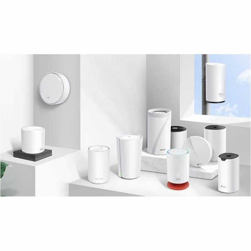 Routeur sans fil Ethernet Wi-Fi 7 IEEE 802.11be Deco BE85 BE22000 de TP-Link DECO BE85 (LOT DE 2)