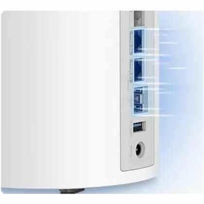 Routeur sans fil Ethernet Wi-Fi 7 IEEE 802.11be Deco BE85 BE22000 de TP-Link DECO BE85 (LOT DE 2)