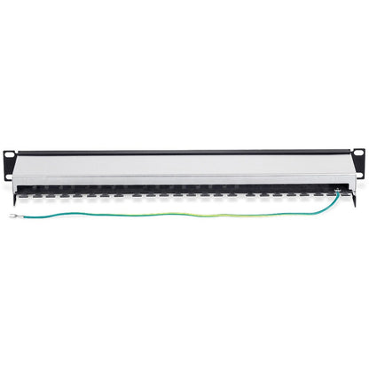 TRENDnet 16-Port Cat6A Shielded Patch Panel, TC-P16C6AS, 1U 19" Metal Housing, 10G Ready, Cat5e/Cat6/Cat6A Ethernet Cable Compatible, Cable Management, Color-coded Labeling for T568A and T568B wiring TC-P16C6AS