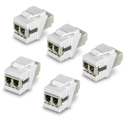 TRENDnet LC Duplex Connecteurs Keystone pour fibre optique - Lot de 5 TC-K05LC