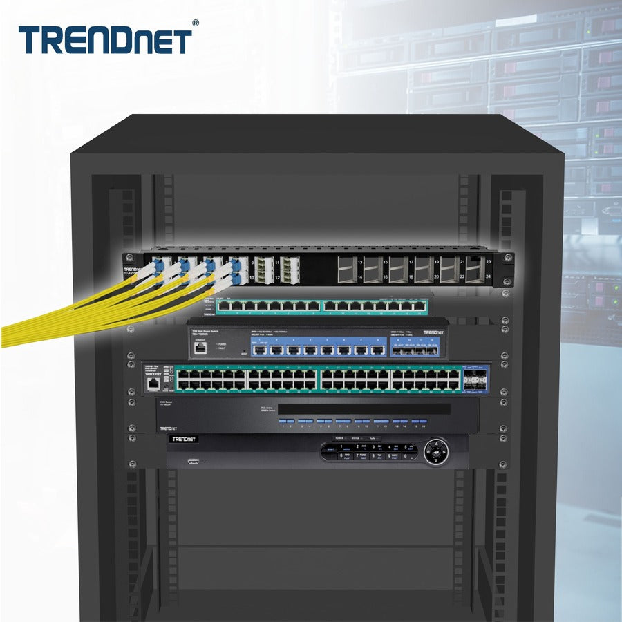 TRENDnet LC Duplex Connecteurs Keystone pour fibre optique - Lot de 5 TC-K05LC