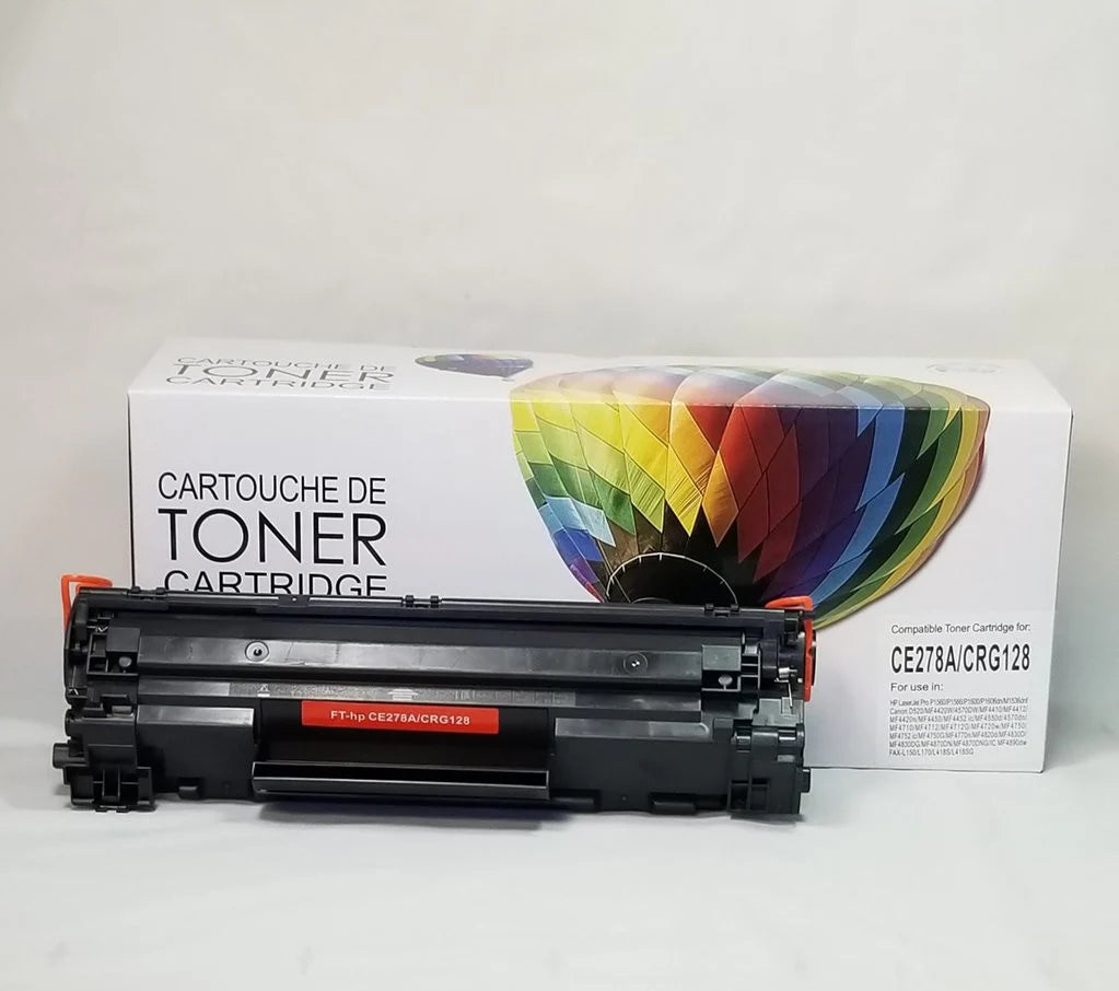 Compatible HP CE278A Toner Cartridge - Black - Balloon Brand