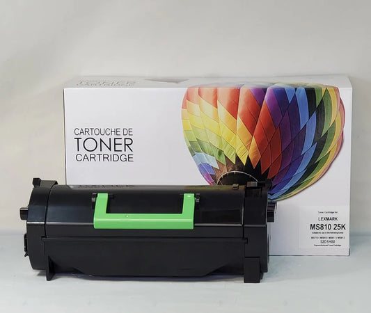 Cartouche de toner compatible Lexmark 52D1H00 - Noir - Marque Balloon