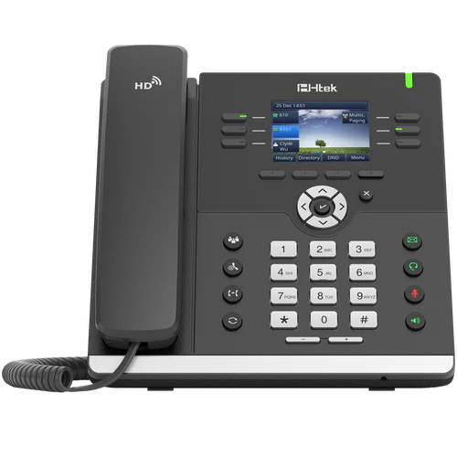 Téléphone IP couleur Gigabit Htek UC923