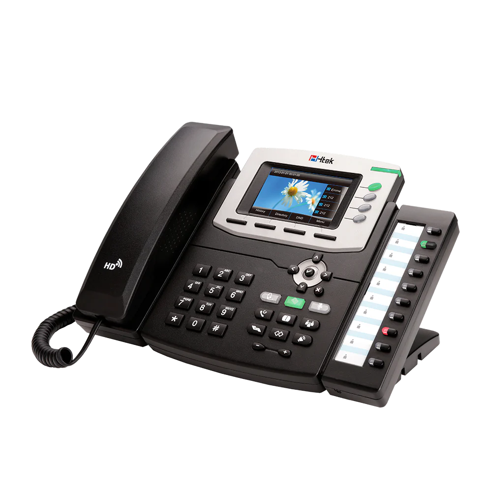 Téléphone IP couleur Gigabit Htek UC862