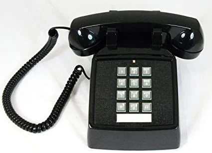 Téléphone Cortelco 2500-00 - Noir