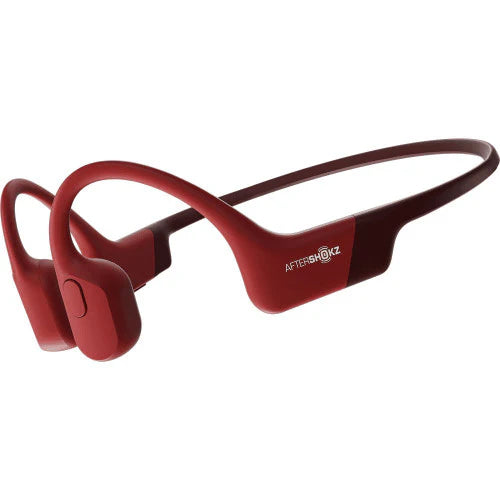 Casque Bluetooth Aftershokz Aeropex IP67 Rouge solaire avec micro