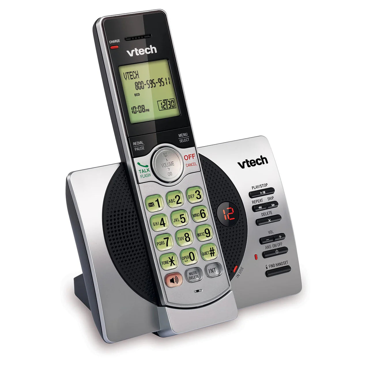 Système de réponse sans fil VTECH avec identification de l'appelant/appel en attente
