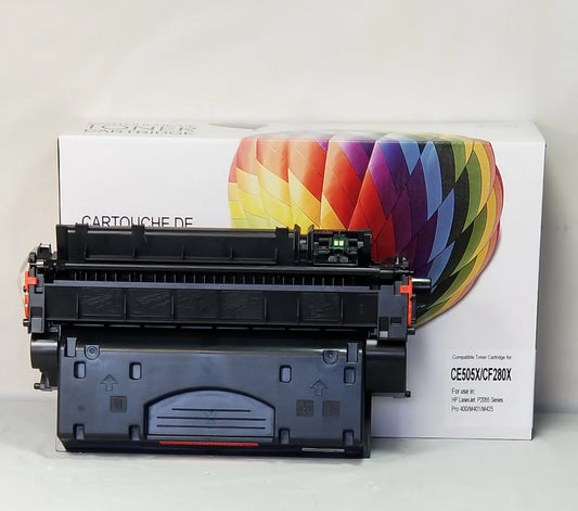 Cartouche de toner compatible HP CE505X - Noir - Marque Balloon