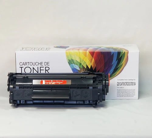 Cartouche de toner compatible HP Q2612A - Noir - Marque Balloon