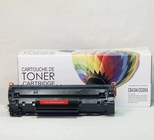 Cartouche de toner compatible HP CB435A - Noir - Marque Balloon