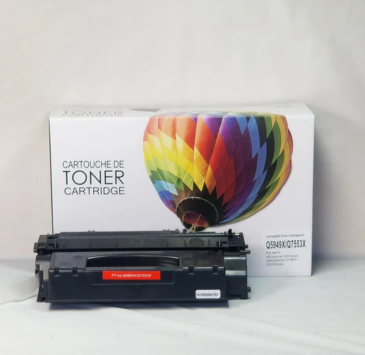 Cartouche de toner compatible HP Q7553X - Noir - Marque Balloon
