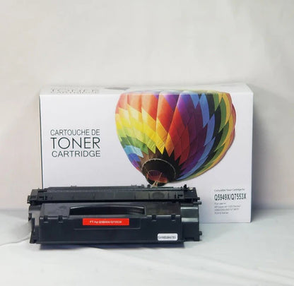 Compatible HP Q7553X Toner Cartridge - Black - Balloon Brand