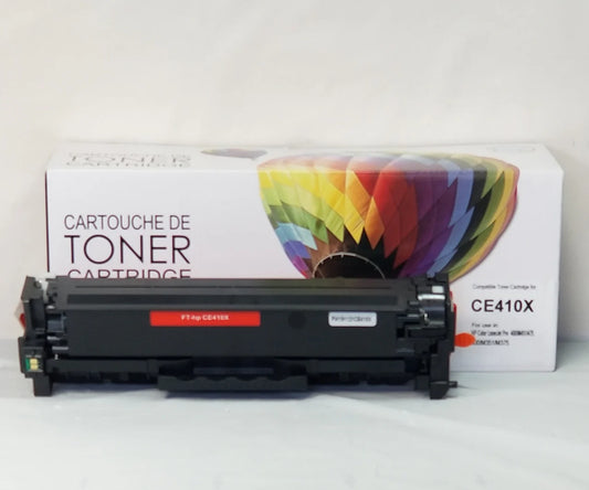 Cartouche de toner compatible HP CE410X - Noir - Marque Balloon